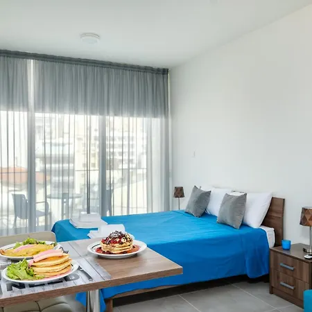 Apartamento The Habitat Mediterraneo - Self Check-in Larnaca